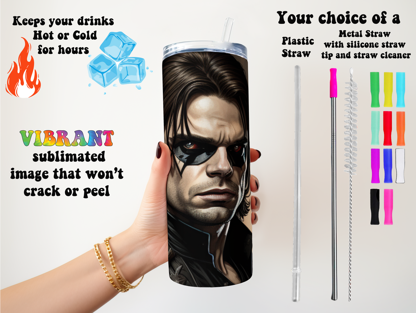 Bucky inspired 20 oz Tumbler