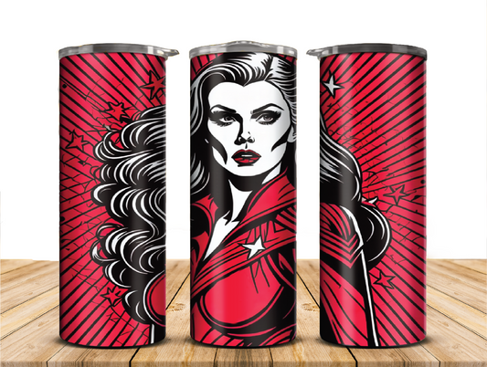 Scarlet Witch Pop art Tumbler